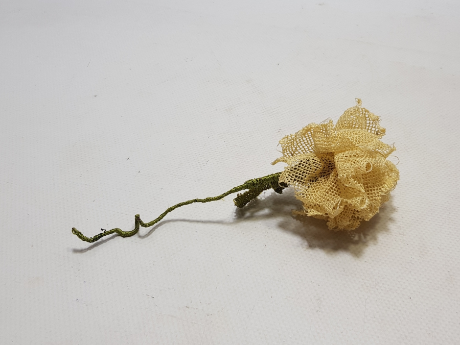 OSMANLI DÖNEMİ İĞNE OYA ÇOK NADİR GELİN ÇİÇEĞİ