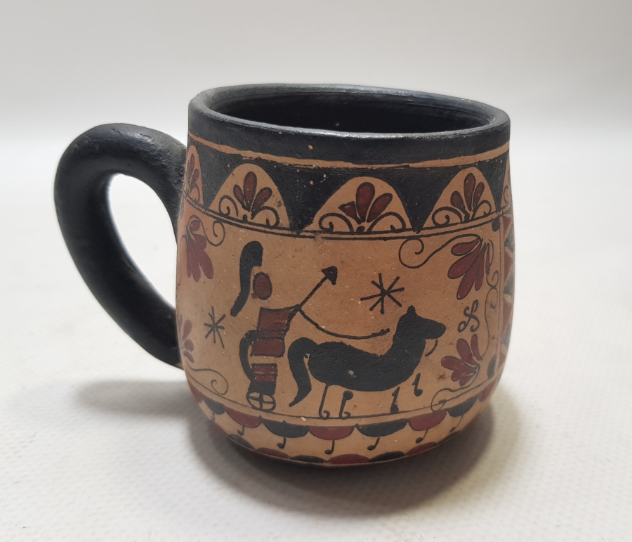 BULGAR YAPIMI SANATÇI İŞİ KUPA