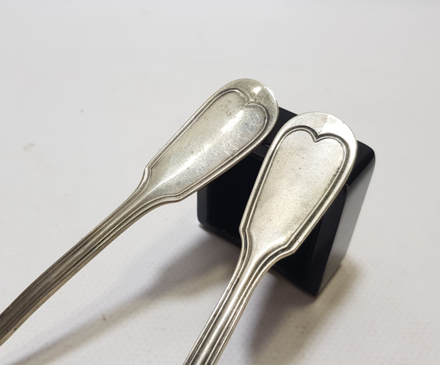 OSMANLI DÖNEMİ SARAY İŞİ ALİMZADE ÖMER EFENDİ YAZILI ÇATAL-KAŞIK TAKIMI