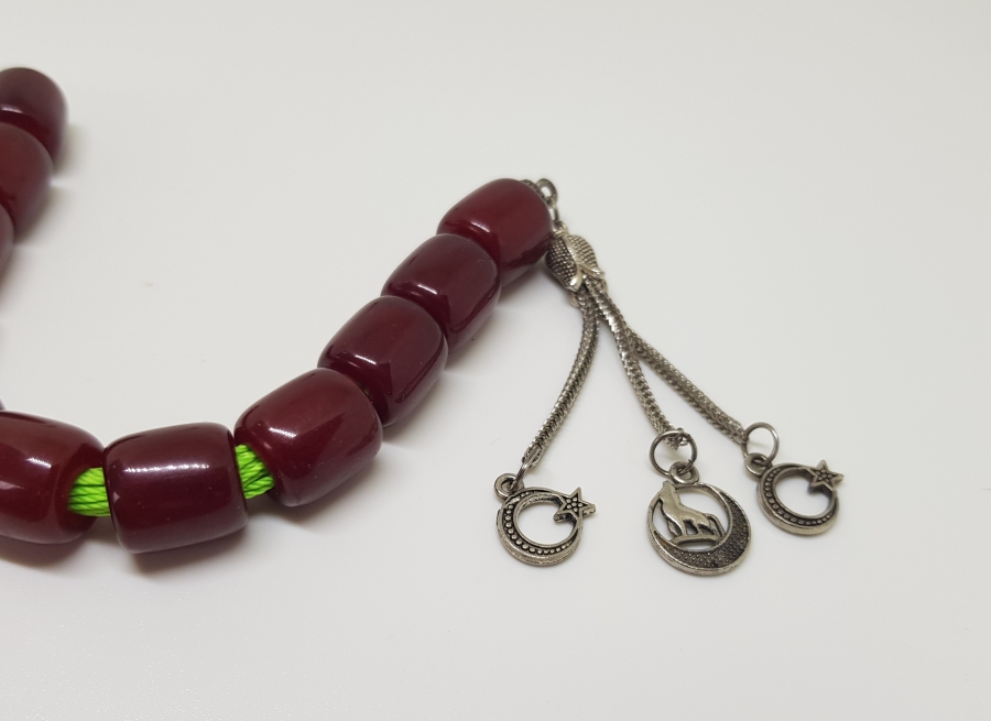 OSMANLI DÖNEMİ SIKMA KEHRİBAR ZAZA TESPİHİ