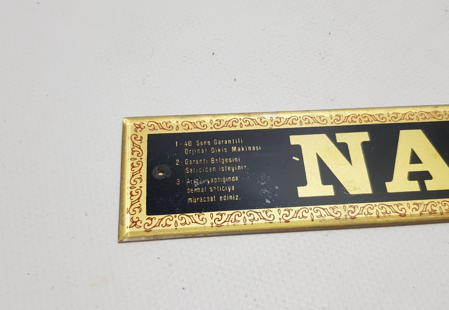 NACAR MARKA MİNİ SAATÇI TABELASI