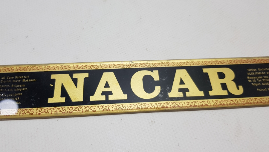 NACAR MARKA MİNİ SAATÇI TABELASI