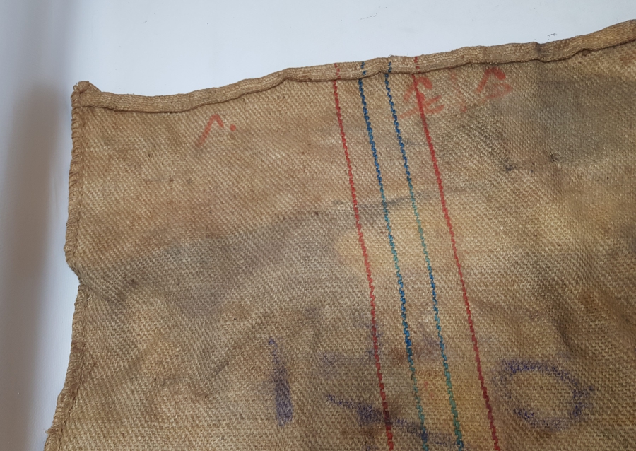 ÜZERİ OSMANLICA YAZILI OSMANLI DÖNEMİ NADİR TÜCCAR ÇUVALI