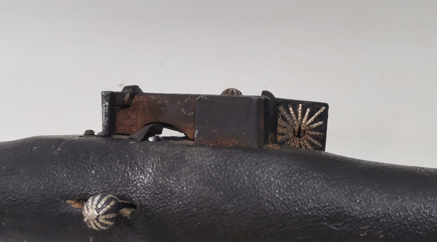 OSMANLI DÖNEMİ GÜMÜŞ ÇAKMA İŞÇİLİKLİ NADİR FORMDA PİŞTOV