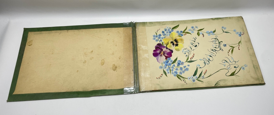 OSMANLI DÖNEMİ DEV BOYDA ÜZERİ OSMANLI DEVLET ARMALI RESİM DEFTERİ