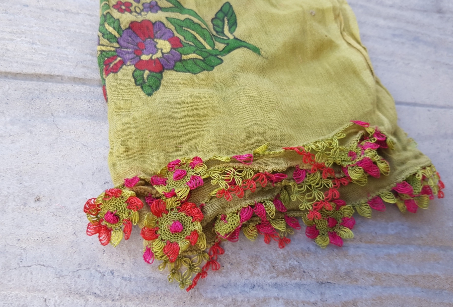 ANTİKA İĞNE OYALI YAZMA