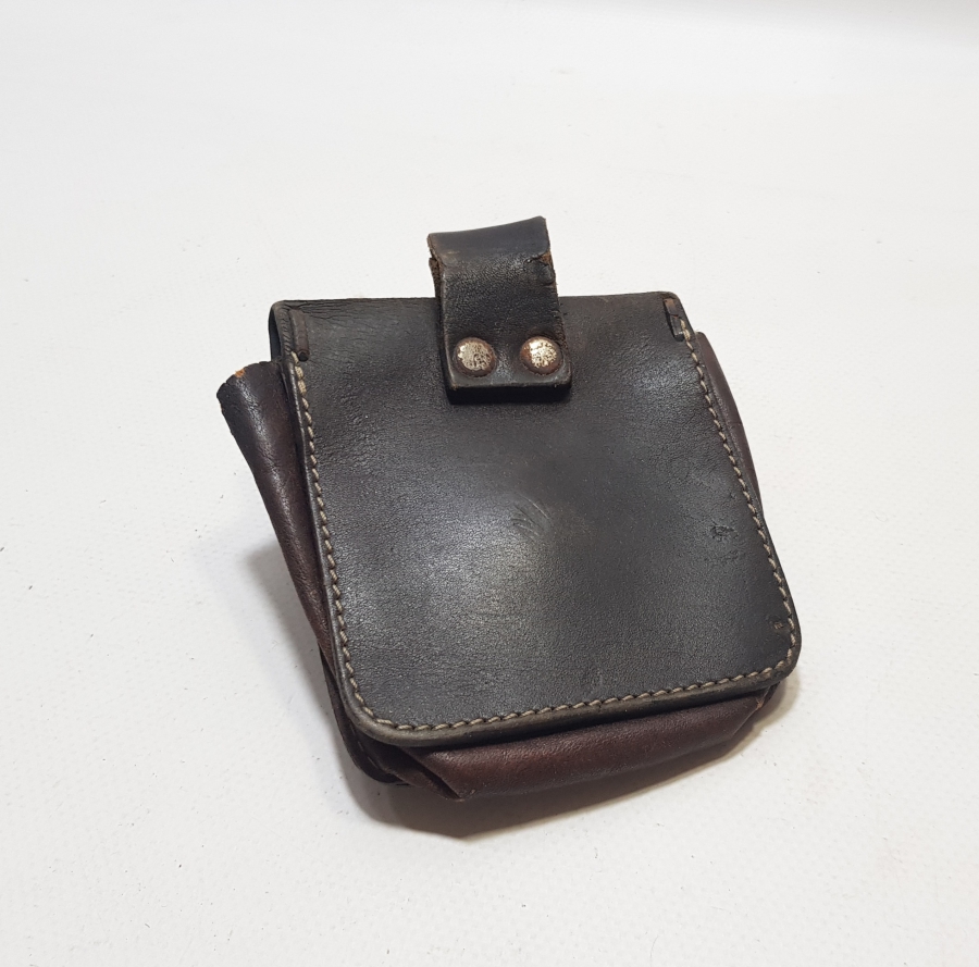 1. DÜNYA SAVAŞI DÖNEMİ ÇOK NADİR DERİ SÜVARİ BEL ÇANTASI