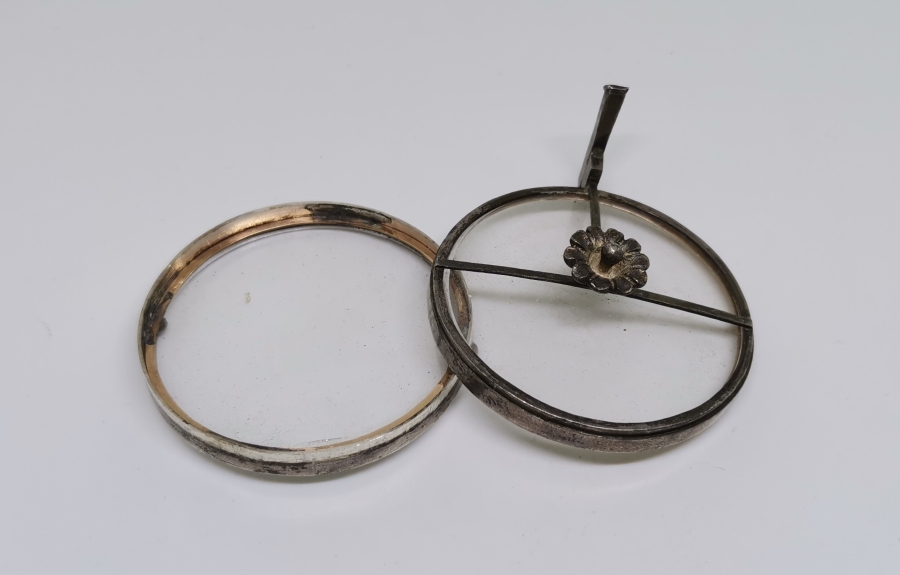 ÖZEL YAPIM KOLEKSİYONERLER İÇİN YAPILMIŞ ANTİKA GÜMÜŞ PARA SAKLAMA KABI