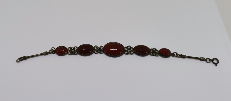 AKİK TAŞLI ANTİKA BİLEKLİK