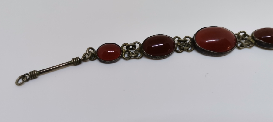 AKİK TAŞLI ANTİKA BİLEKLİK