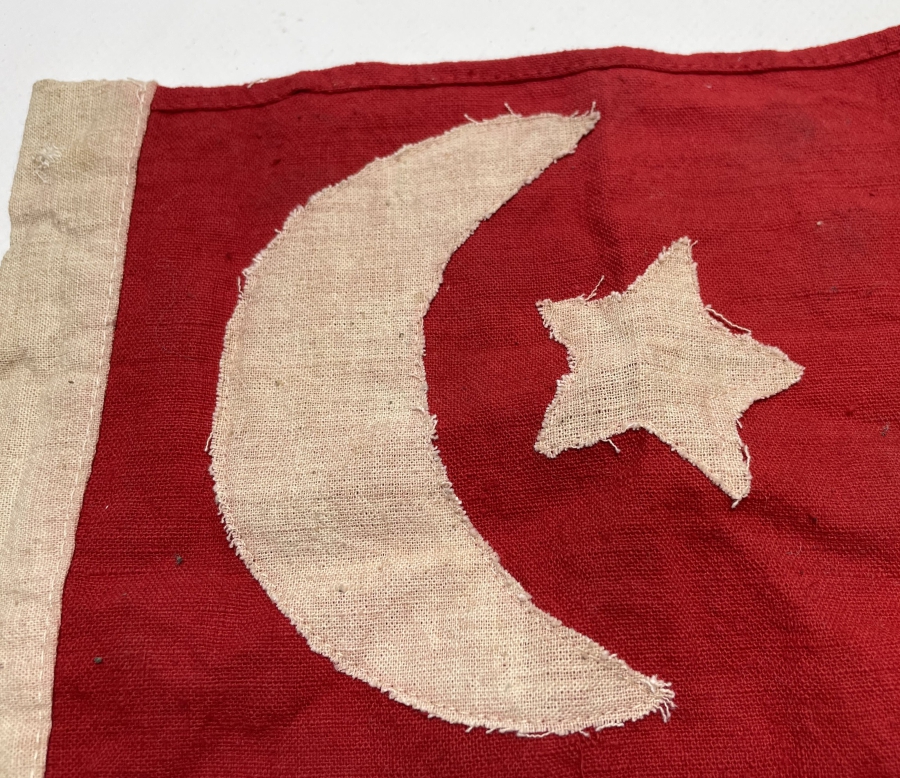 OSMANLI DÖNEMİ ÇOK NADİR GÖĞÜS BAYRAĞI