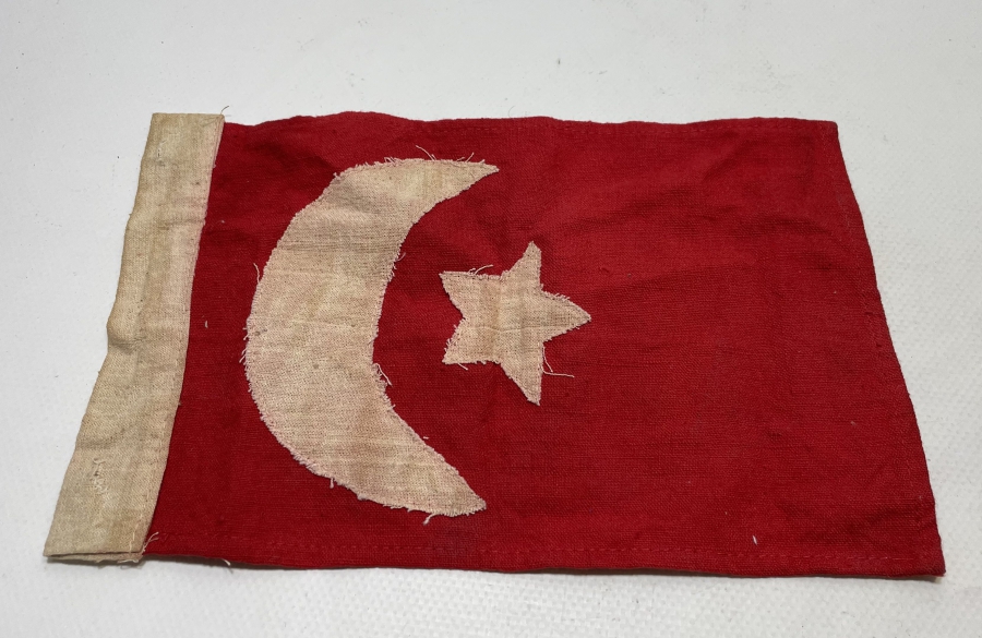 OSMANLI DÖNEMİ ÇOK NADİR GÖĞÜS BAYRAĞI