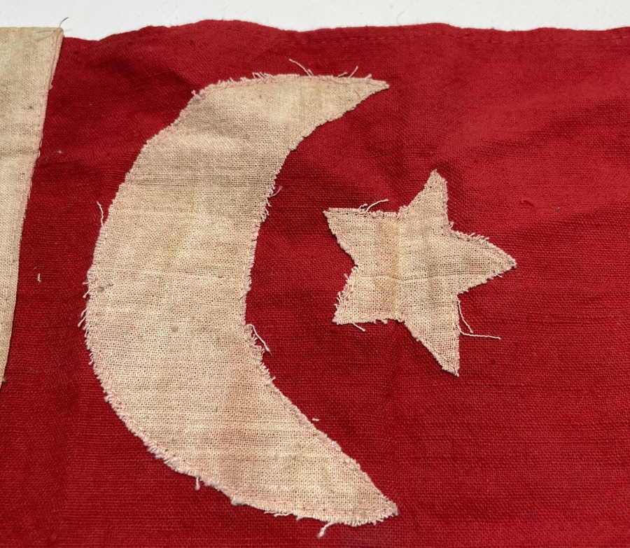 OSMANLI DÖNEMİ ÇOK NADİR GÖĞÜS BAYRAĞI