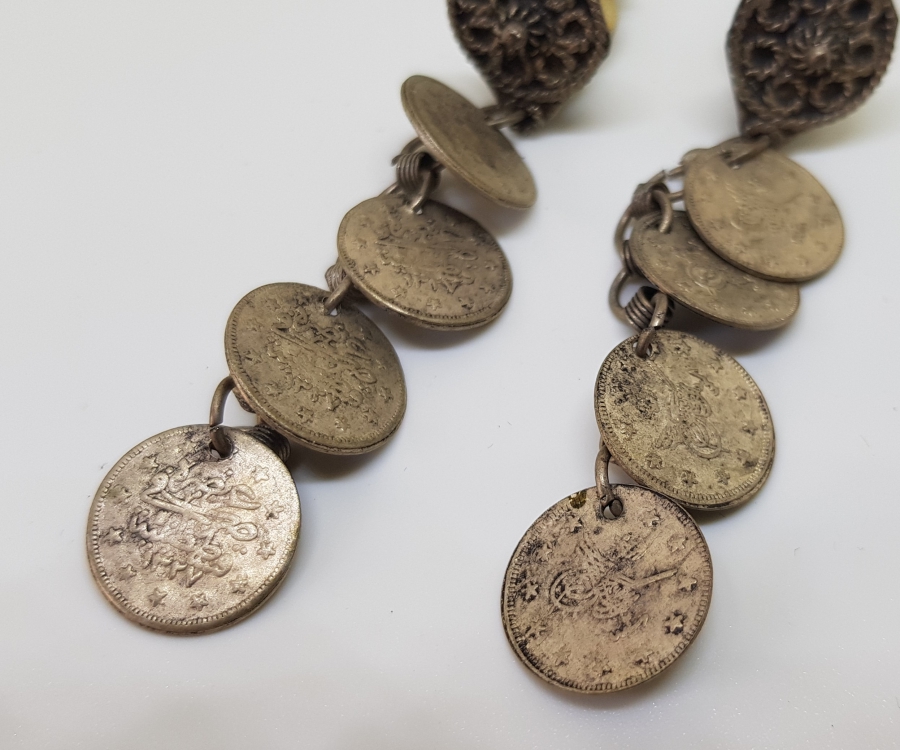 ÖZEL YAPIM ESKİŞEHİR İŞİ ANTİKA KÜPE