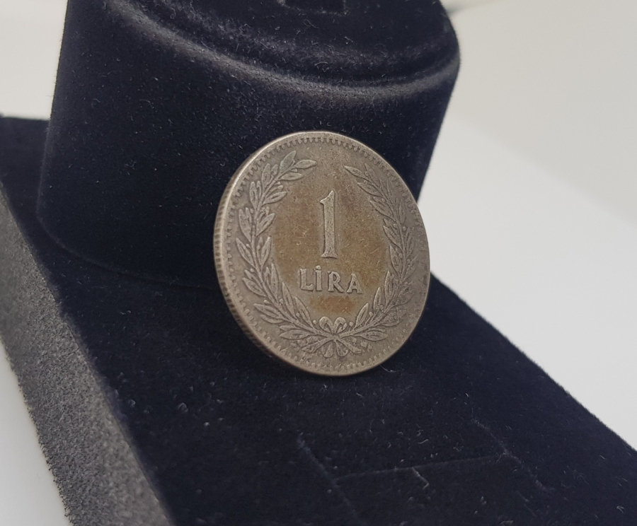 1947 YILI KOLEKSİYONLUK GÜMÜŞ 1 LİRA