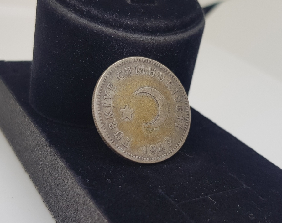 1947 YILI KOLEKSİYONLUK GÜMÜŞ 1 LİRA