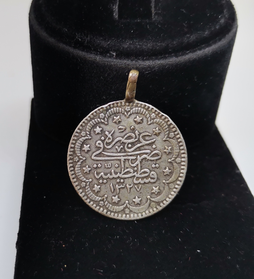 SULTAN MEHMET REŞAT HAN DÖNEMİ GÜMÜŞ 5 KURUŞ MECİDİYE