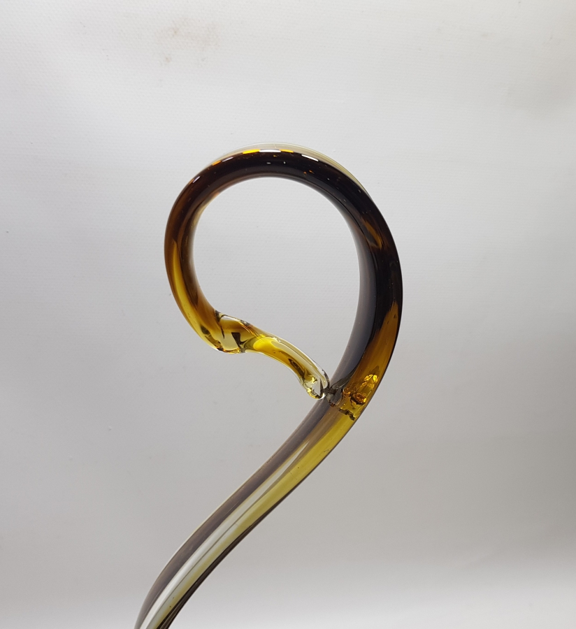 KUĞU FORMUNDA YAPILMIŞ ANTİKA MURANO BÜYÜK BOY LOKUMLUK