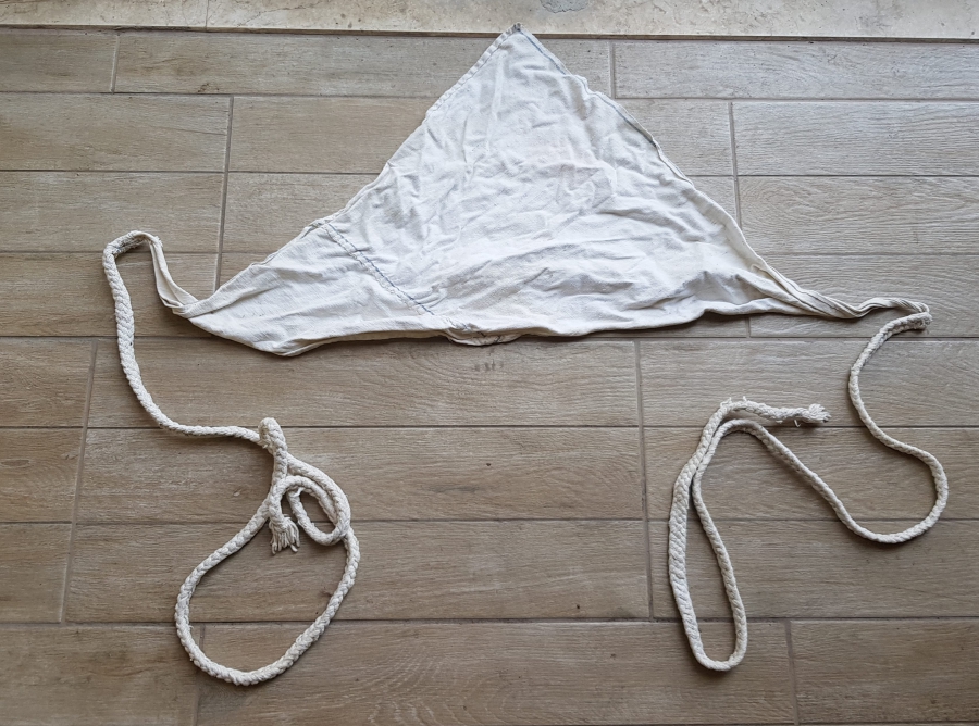 OSMANLI DÖNEMİ EL DOKUMA NADİR ÇOCUK SIRT BAĞI