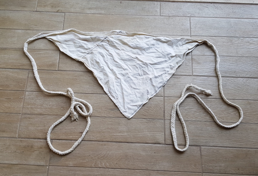 OSMANLI DÖNEMİ EL DOKUMA NADİR ÇOCUK SIRT BAĞI