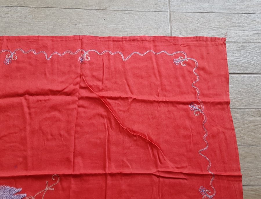 OSMANLI DÖNEMİ SUZANİ İŞLİ GELİN HAMAM BOHÇASI