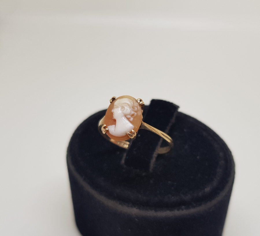 ANTİKA ALTIN KAMEO YÜZÜK