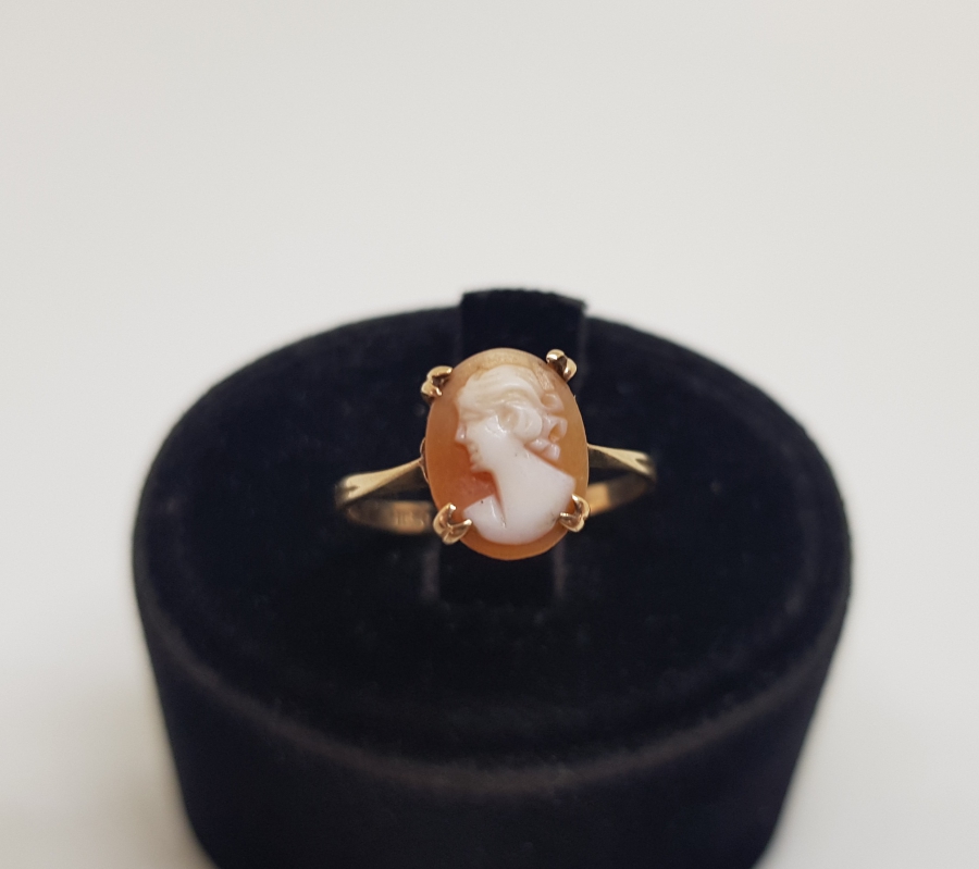 ANTİKA ALTIN KAMEO YÜZÜK