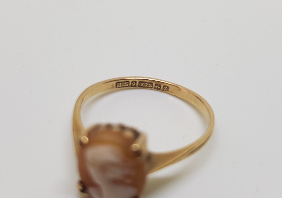 ANTİKA ALTIN KAMEO YÜZÜK