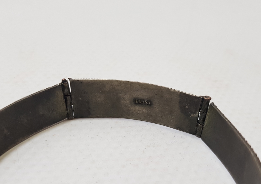 CUMHURİYET BAŞLARI EL İŞİ OZEL YAPIM ANTİKA BİLEKLİK - BİLEZİK