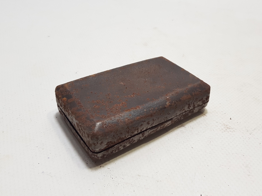 OSMANLI DÖNEMİ KALEM İŞÇİLİKLİ ASKERİ TÜTÜN TABAKASI