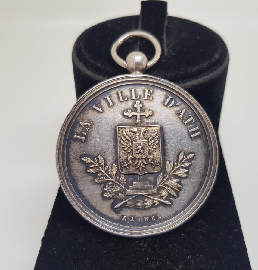 1880 TARİHLİ AVRUPA GÜMÜŞ MADALYA