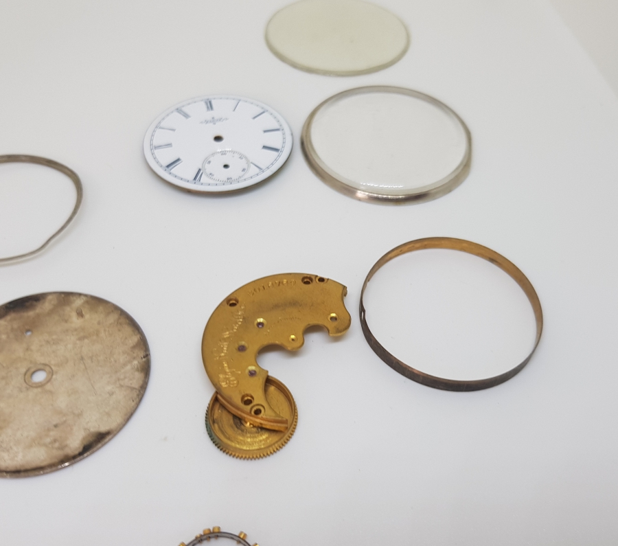 OSMANLI DÖNEMİ CEP SAATİ PARÇALARI LOTU