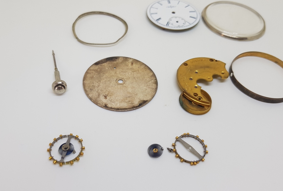 OSMANLI DÖNEMİ CEP SAATİ PARÇALARI LOTU