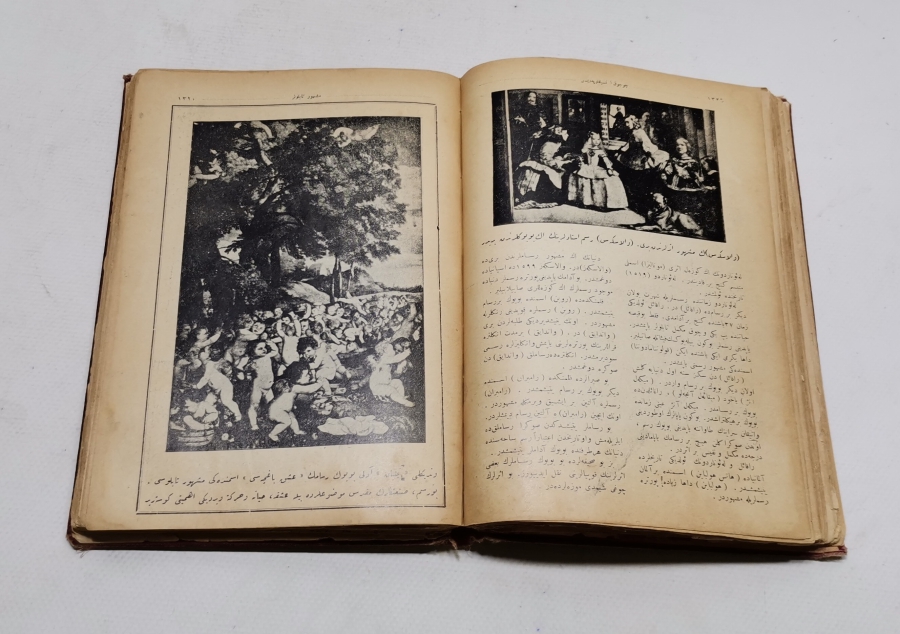 1928 TARİHLİ ORİJİNAL CİLDİNDE ÇOK NADİR ÇOCUK ANSİKLOPEDİSİ