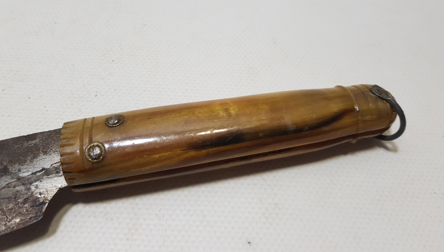 OSMANLI DÖNEMİ ÇİFT USTA DAMGALI DEV BOYDA ÇAKI