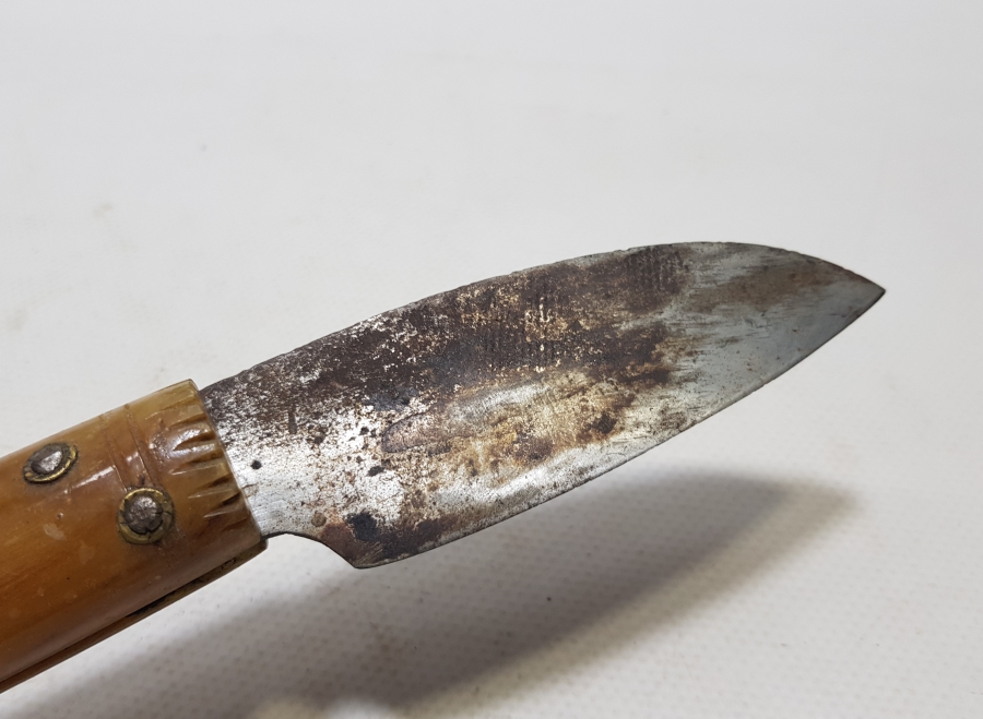 OSMANLI DÖNEMİ ÇİFT USTA DAMGALI DEV BOYDA ÇAKI