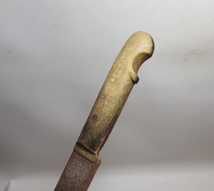 OSMANLI DÖNEMİ KARADENİZ İŞİ BOYNUZ SAPLI KOLTUK ALTI KAMASI