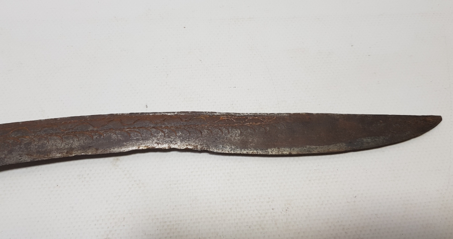 OSMANLI DÖNEMİ KEMİK SAPLI İKİ TARAFI DA HAYAT AĞAÇLI DERVİŞ YATAĞANI