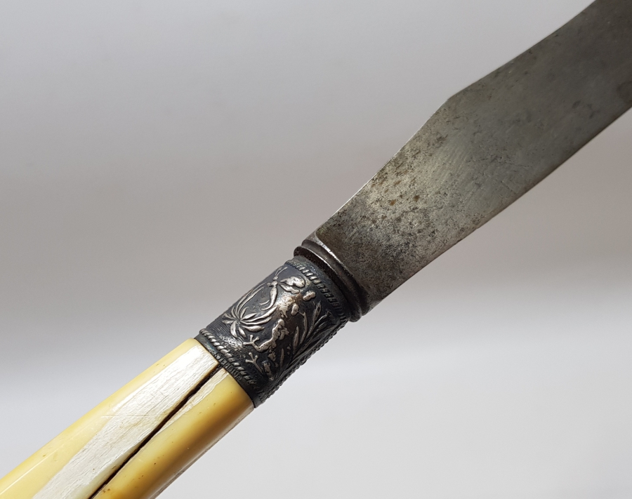 MORS DİŞİ SAPLI OSMANLI DÖNEMİ ÇOK NADİR ASKERİ ZARF AÇACAĞI