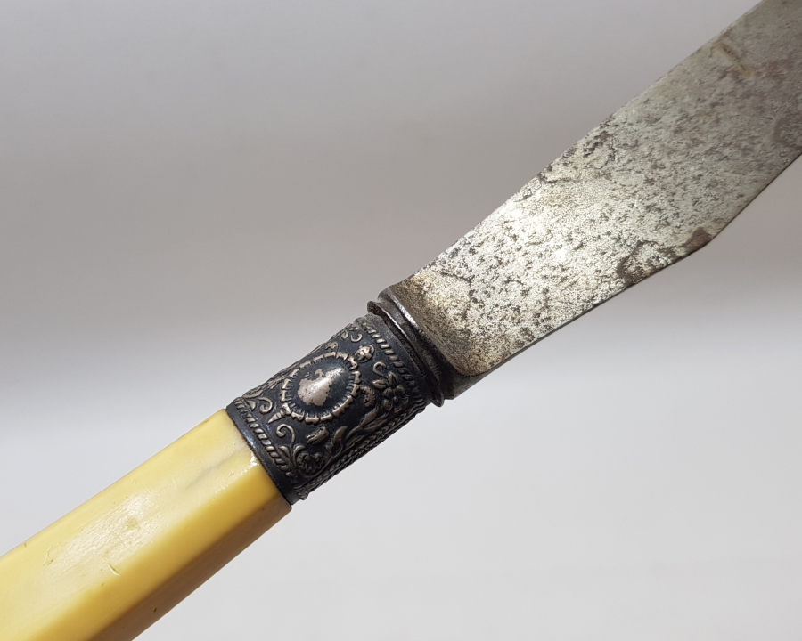 MORS DİŞİ SAPLI OSMANLI DÖNEMİ ÇOK NADİR ASKERİ ZARF AÇACAĞI