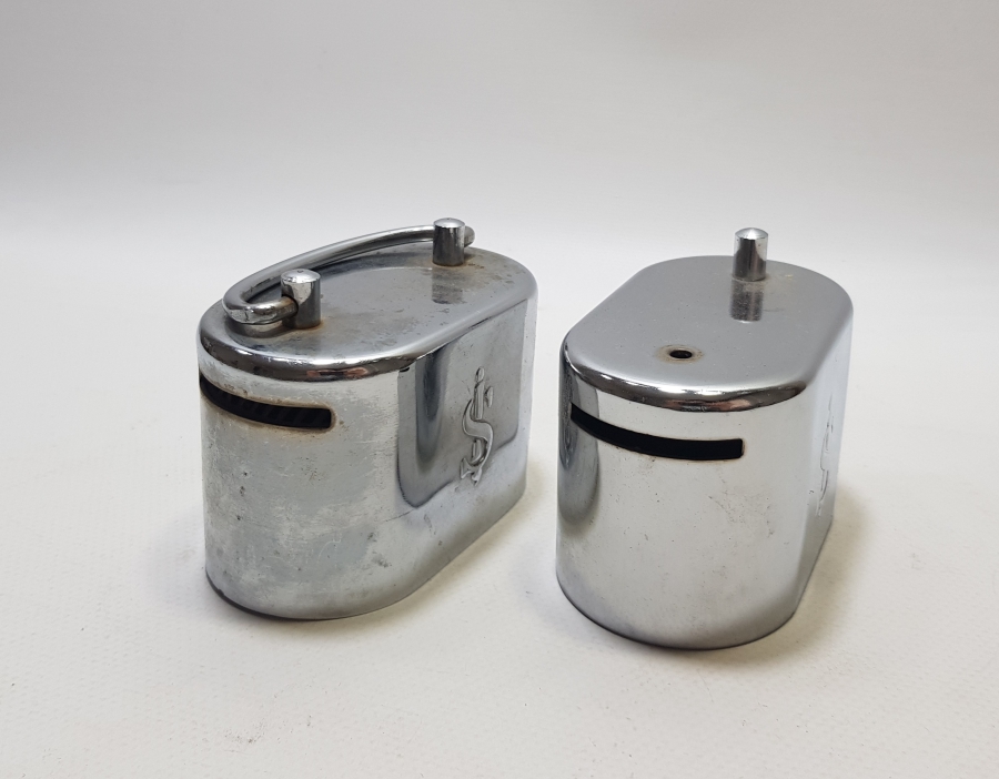 2 ADET ANTİKA İŞ BANKASI KUMBARASI