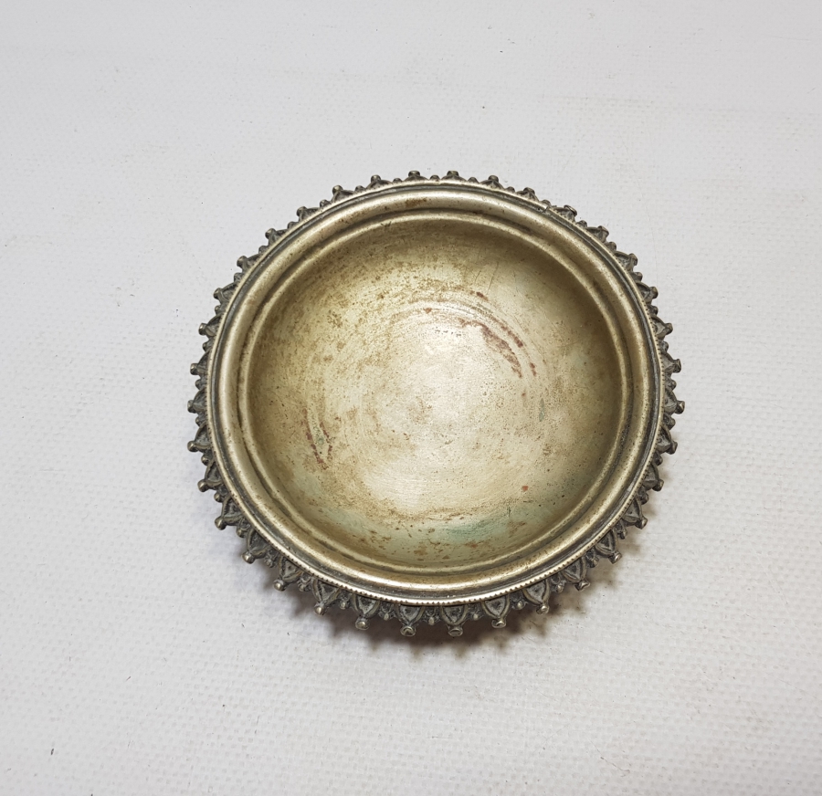 OSMANLI DÖNEMİ İZMİR İŞİ ALPAKA MACUNLUK