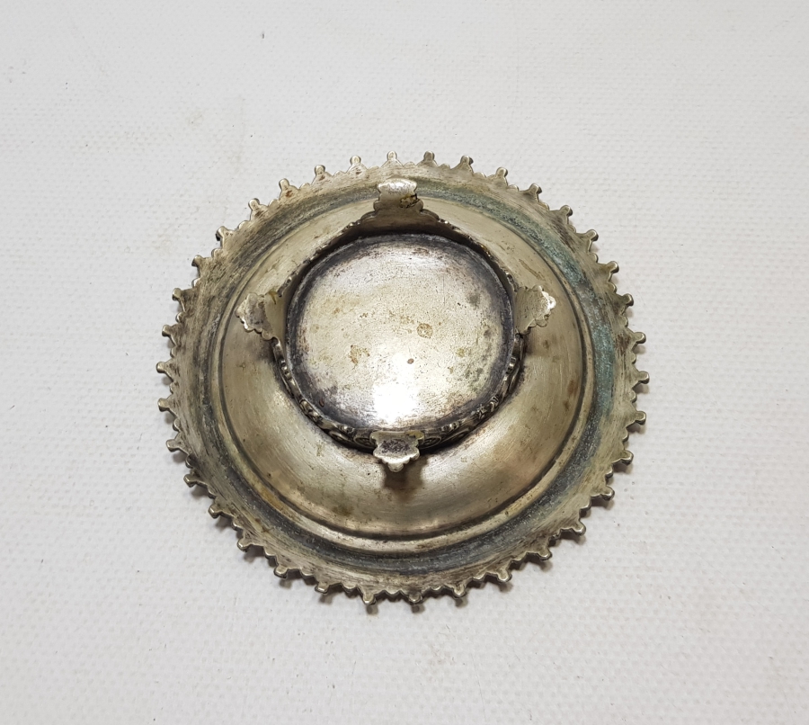 OSMANLI DÖNEMİ İZMİR İŞİ ALPAKA MACUNLUK