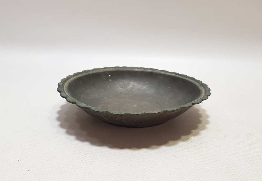 OSMANLI DÖNEMİ BRONZ TABAK