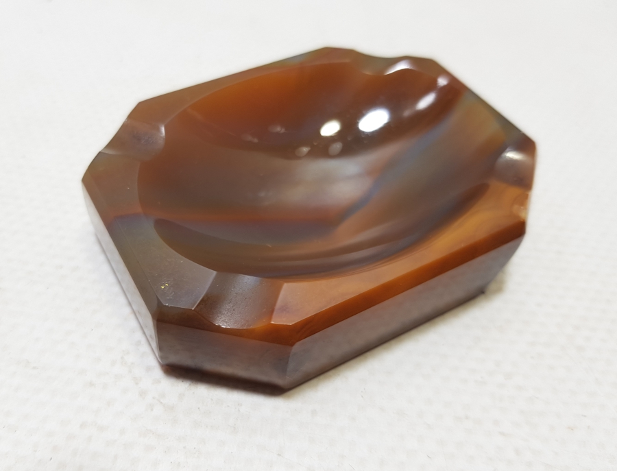 EL YAPIMI AKİK TAŞINDAN MAMUL KÜLLÜK