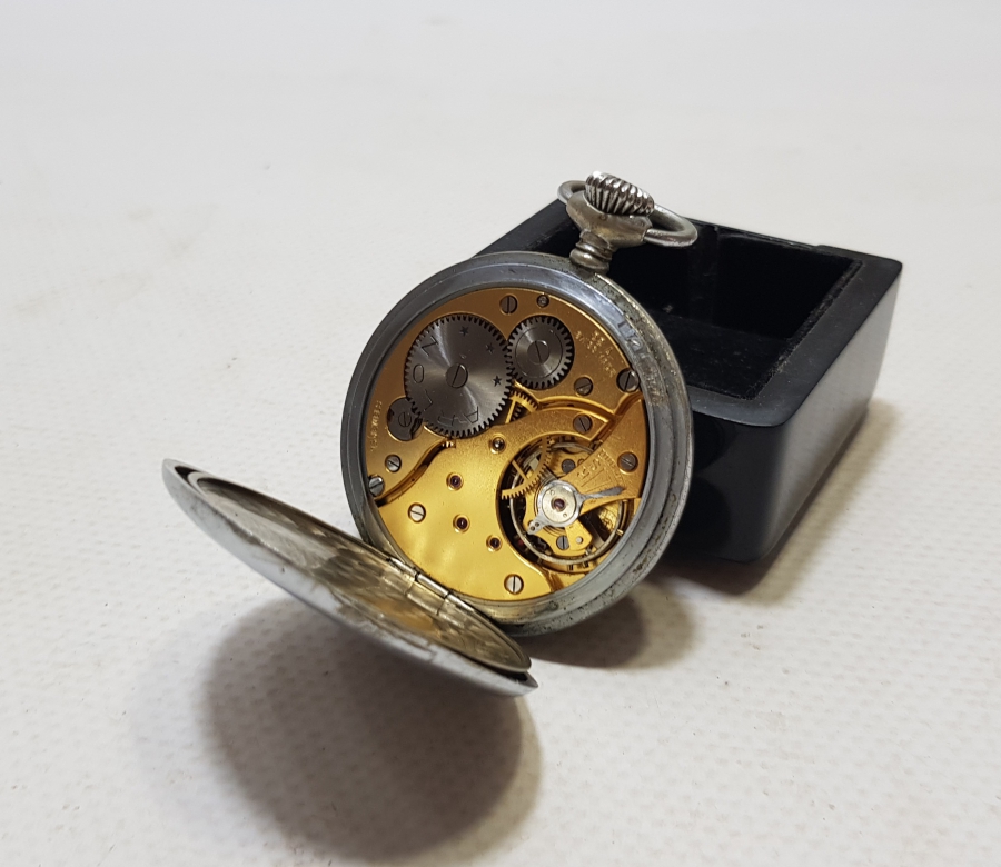 ARLON MARKA ANTİKA KURMALI CEP SAATİ