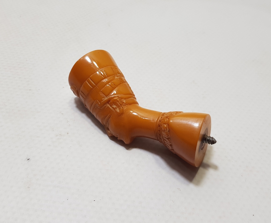 NEFERTİTİ GÖRSELLİ ANTİKA BASTON SAPI