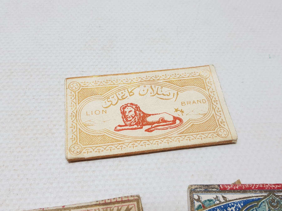 OSMANLI DÖNEMİ 3 ADET İÇİ DOLU SİGARA KAĞIDI