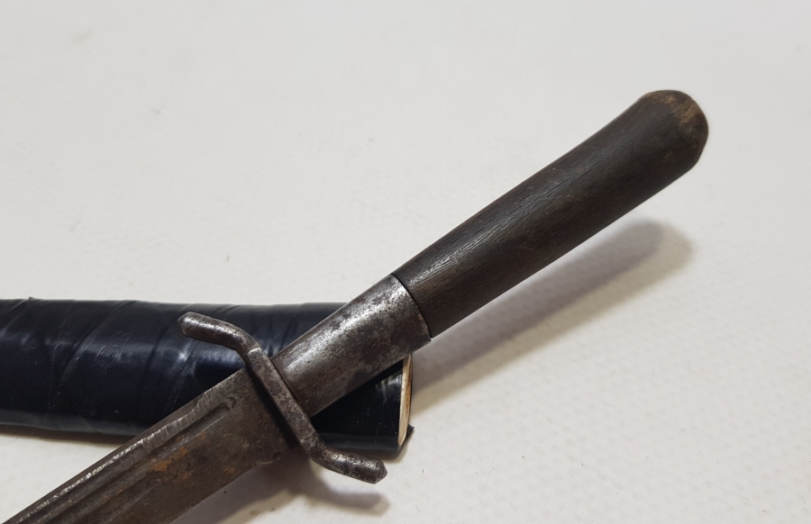 OSMANLI DÖNEMİ BOYNUZ SAPLI BURSA İŞİ GİZLİ KUŞAK İÇİ BİTİRİM KAMASI