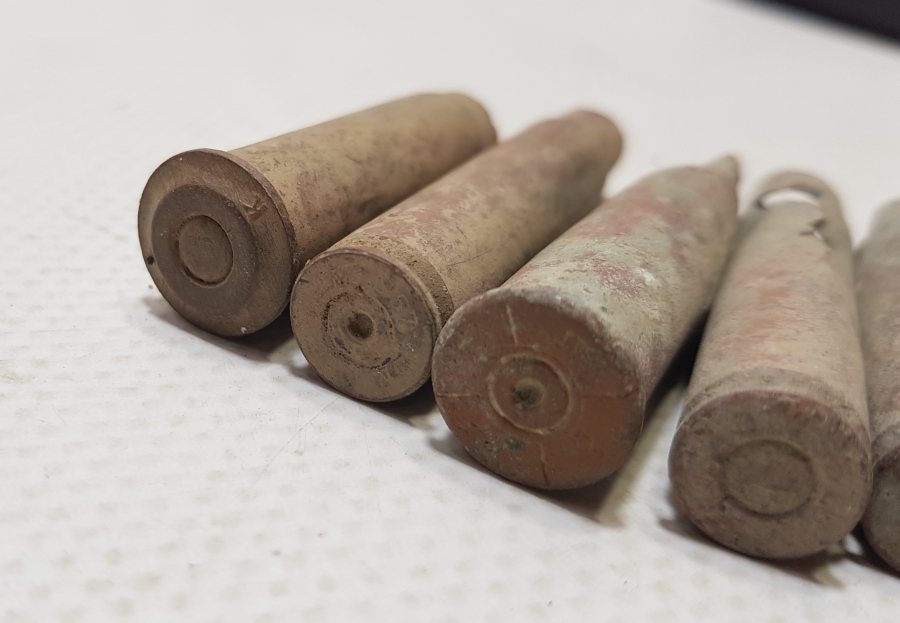 1. DÜNYA SAVAŞI DÖNEMİ ÇEŞİTLİ MİLLETLERE AİT MAVZER MERMİSİ LOTU